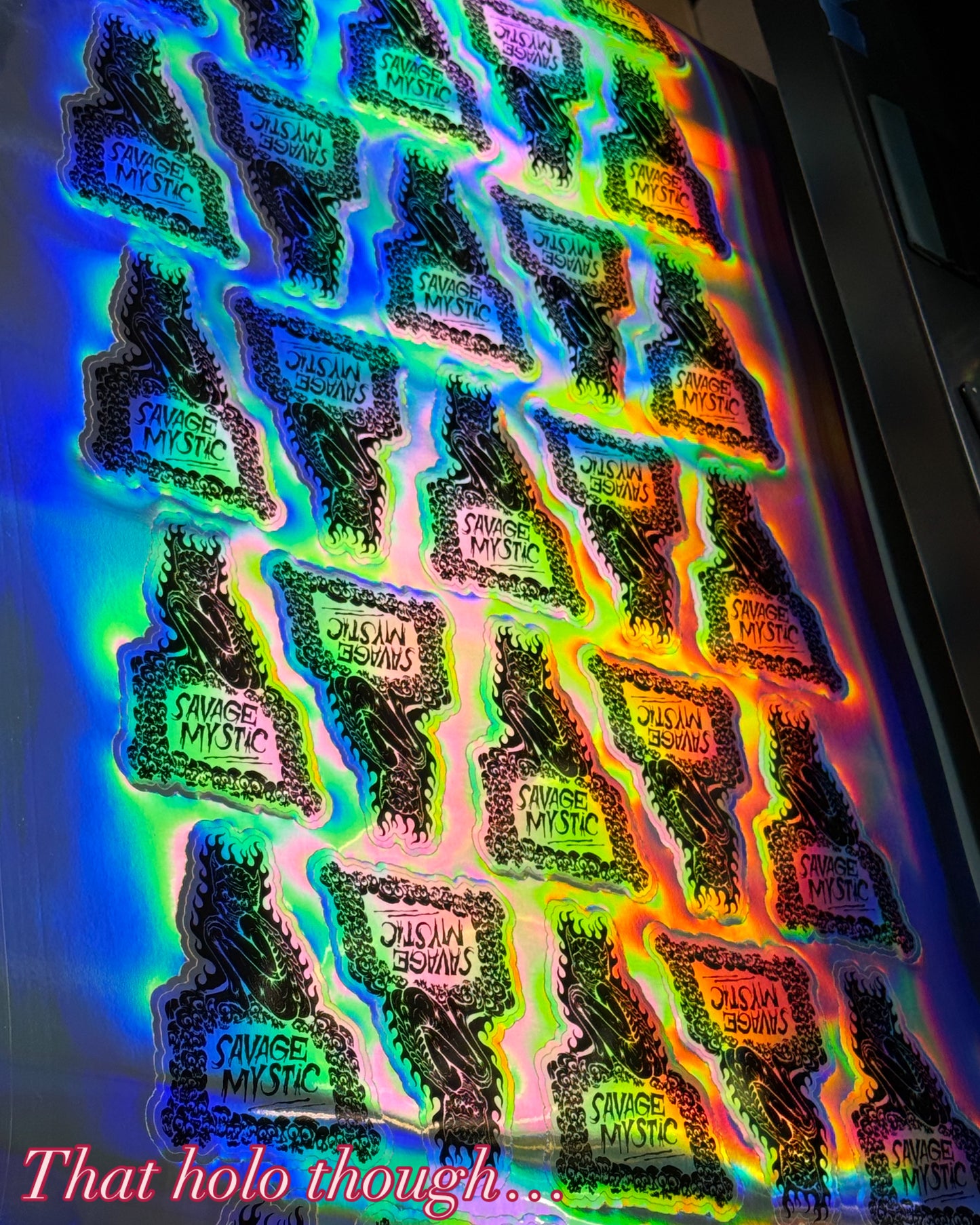 Holographic Stickers