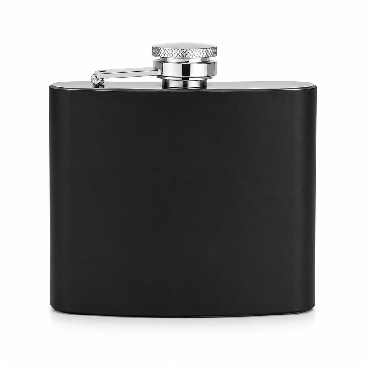 6 oz Black Flask